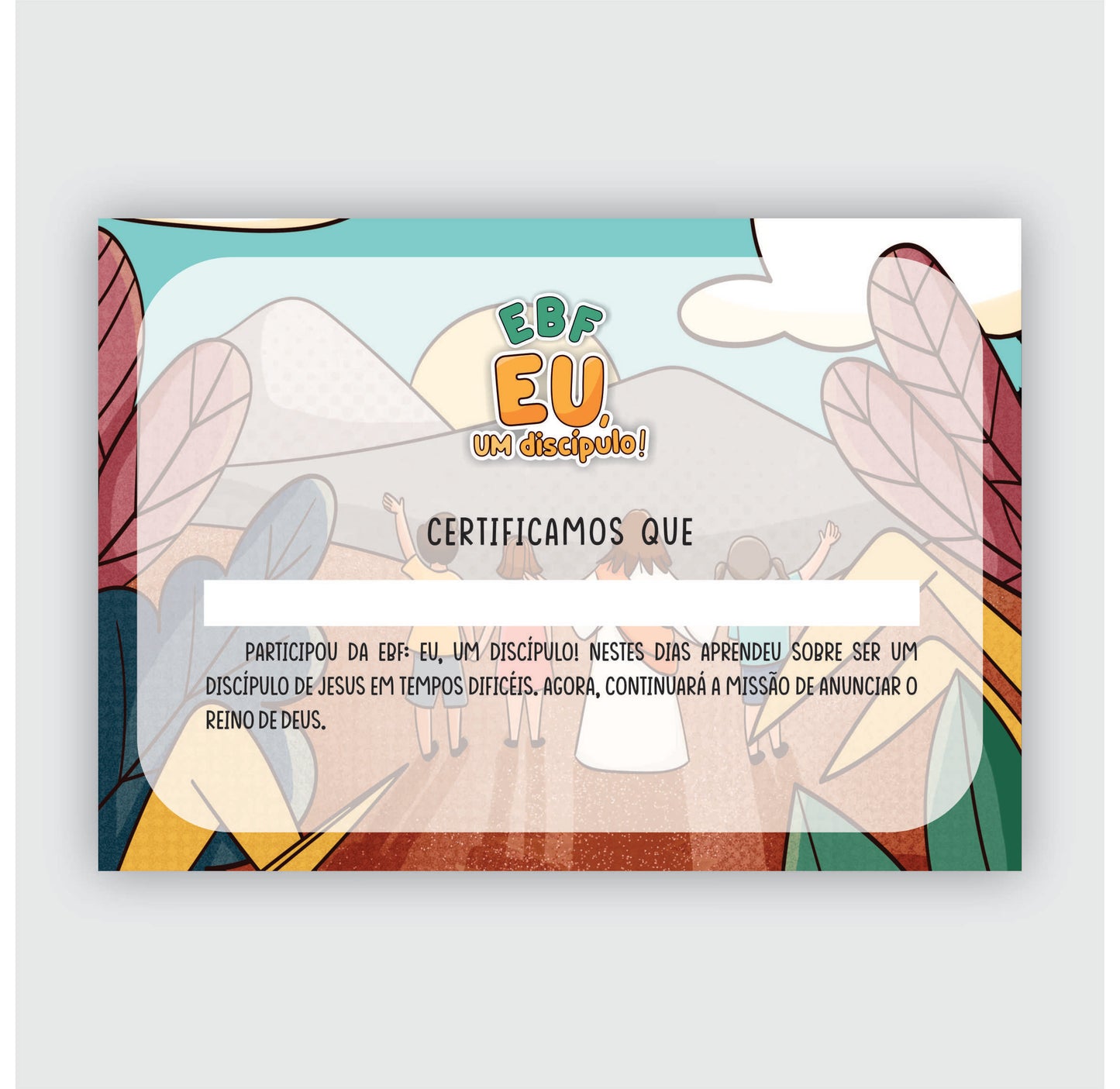 Eu, um discípulo